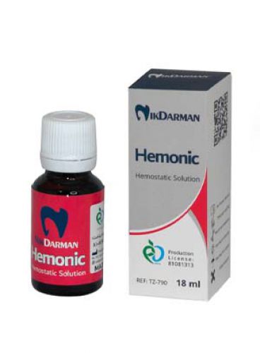 |محلول انعقاد خون 25% Hemonic بطری 18 میلی لیتری برند نیک درمان