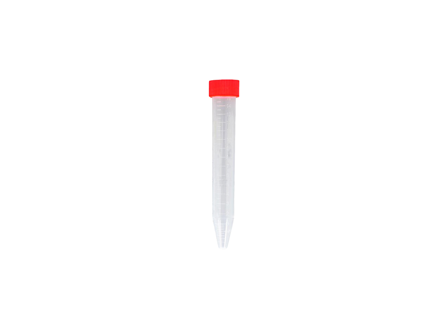 لوله فالکن 15 میلی لیتر غیر استریل ته مخروطی 50 عددی برند QC LAB