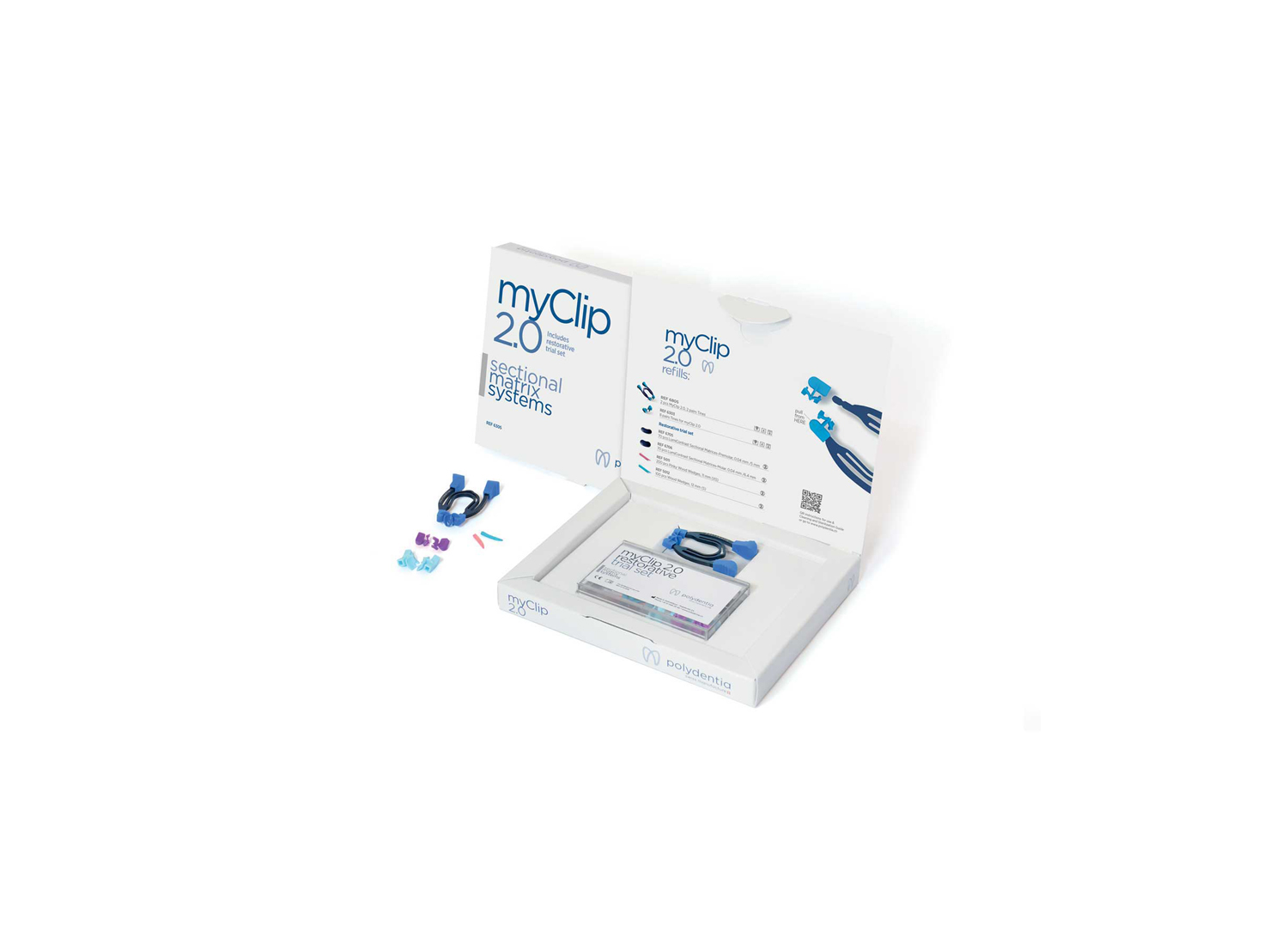 کیت ماتریکس سکشنال رینگ یک عددی MyClip 2 برند Polydentia