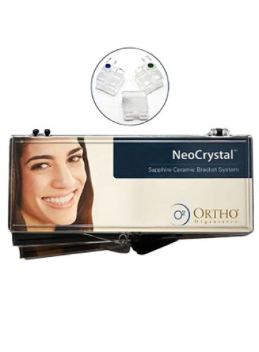 |براکت سرامیکی ارتودنسی NeoCrystal برند Ortho Organizers