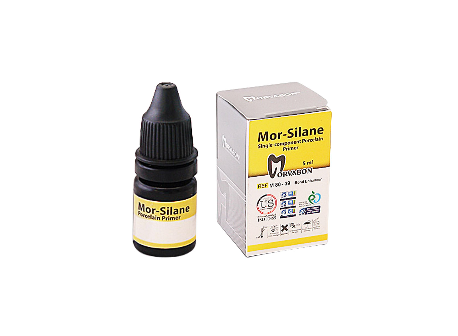 پرایمر یک جزئی دندانپزشکی Mor-Silane بطری 5 میلی لیتری برند مروابن