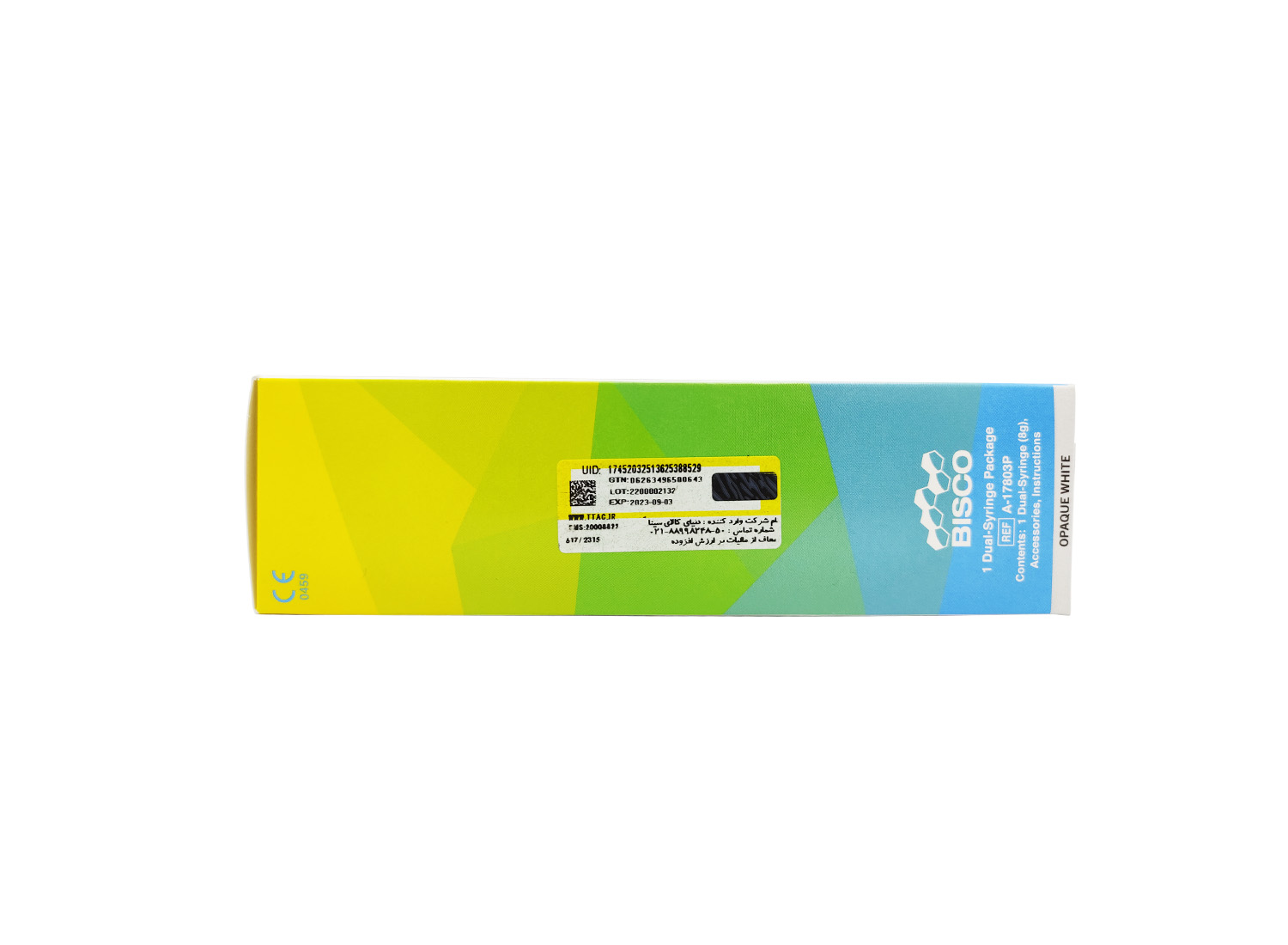کامپوزیت کوربیلدآپ فلو دوال کیور Core-Flo DC LITE-Opaque White برند Bisco