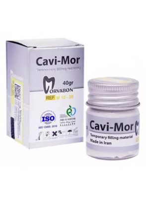 |خمیر پانسمان موقت Cavi-Mor قوطی 40 گرمی برند مروابن