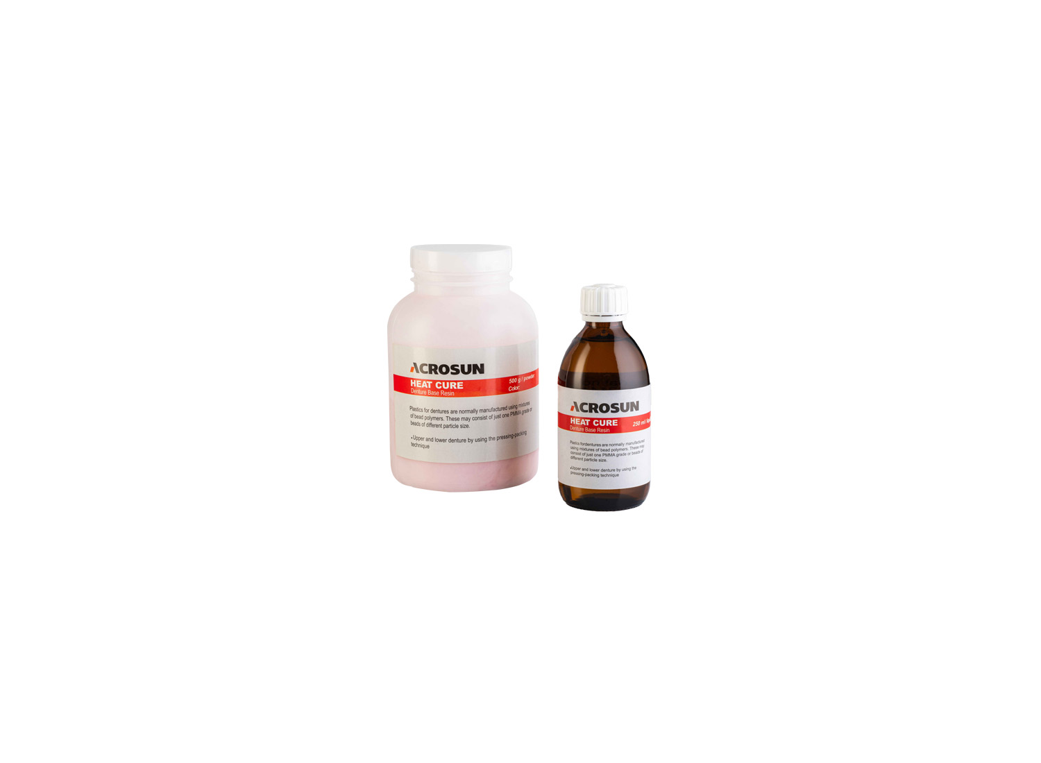 پک کامل آکریلیک گرما پختنی برند ACROSUN