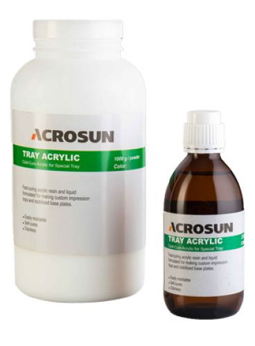 |پک کامل آکریلیک قاشقک سلف کیور برند Acrosun