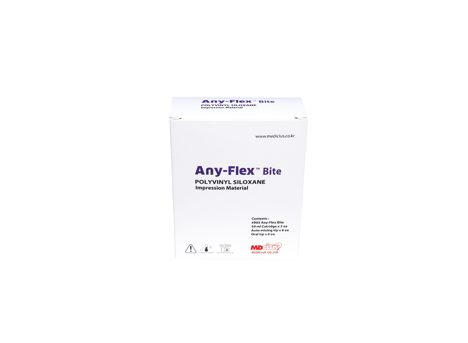 ماده ثبت بایت و قالبگیری Any-Flex Bite برند MDCLUS