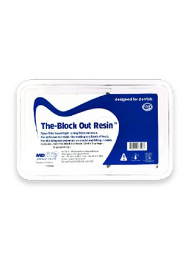 |کیت رزین محافظ لثه لایت کیور The-Block Out Resin برند MDCLUS