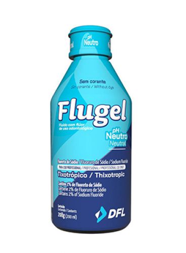 |ژل فلوراید سدیم 2 درصد بطری 200 میل لیتر Flugel برند DFL