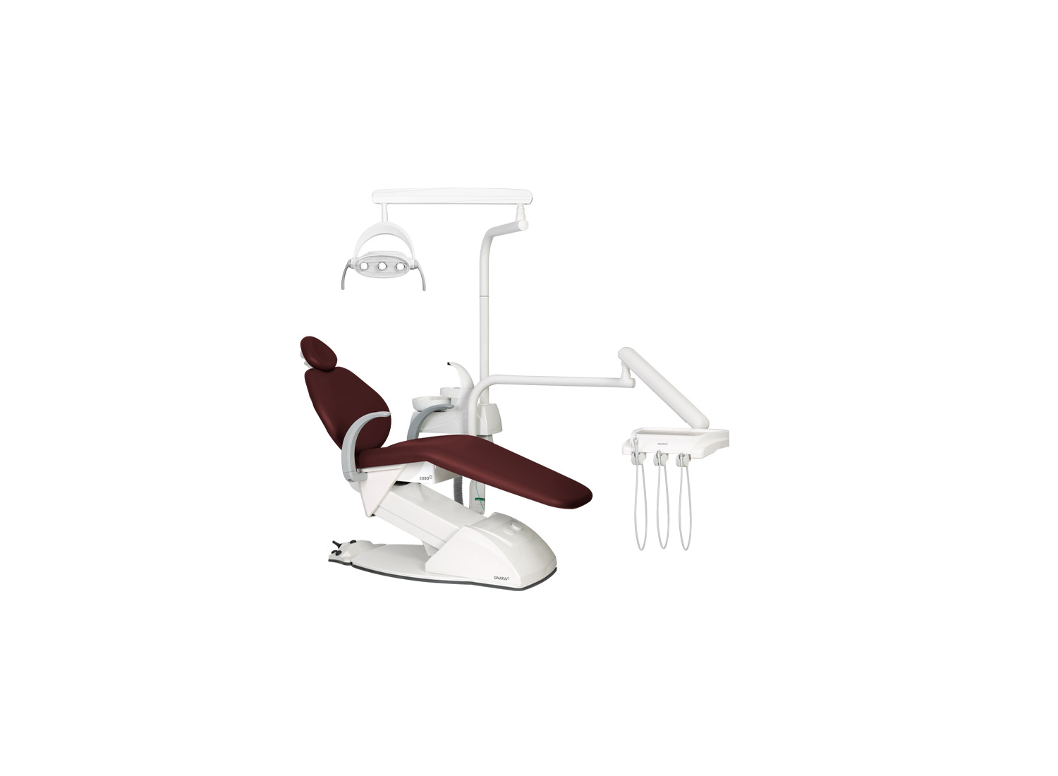 یونیت و صندلی دندانپزشکی شلنگ از بالا S300 برند Gnatus