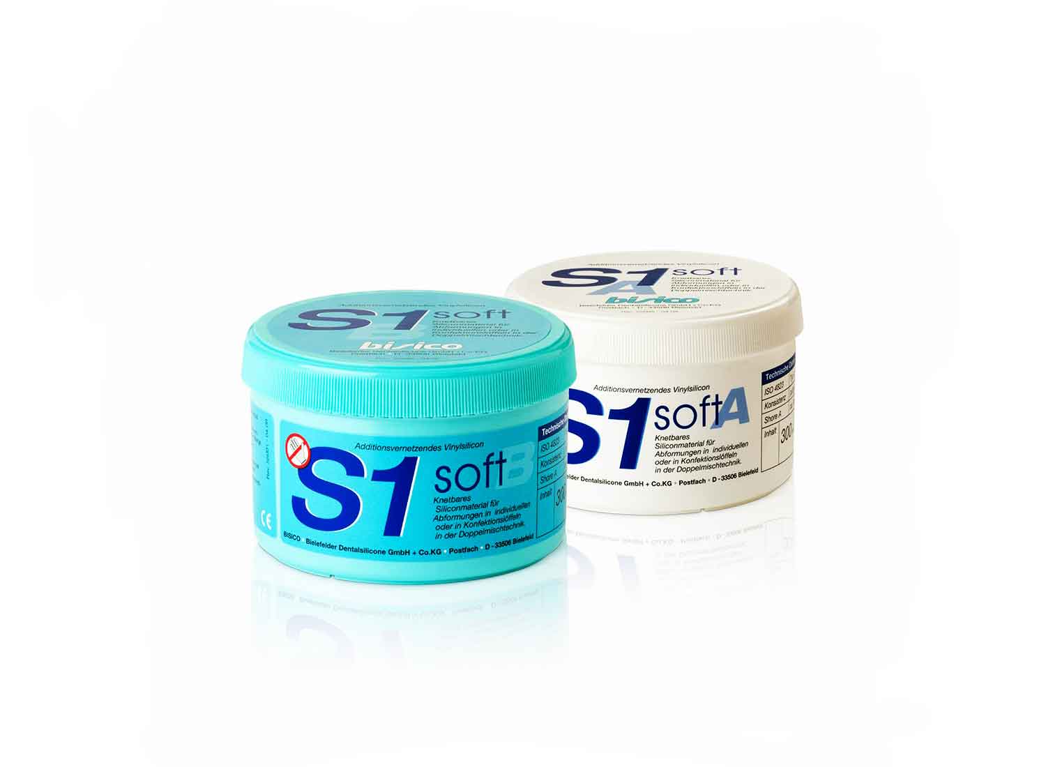 پوتی قالبگیری دندان S1 Soft Kneadble Putty برند Bisico