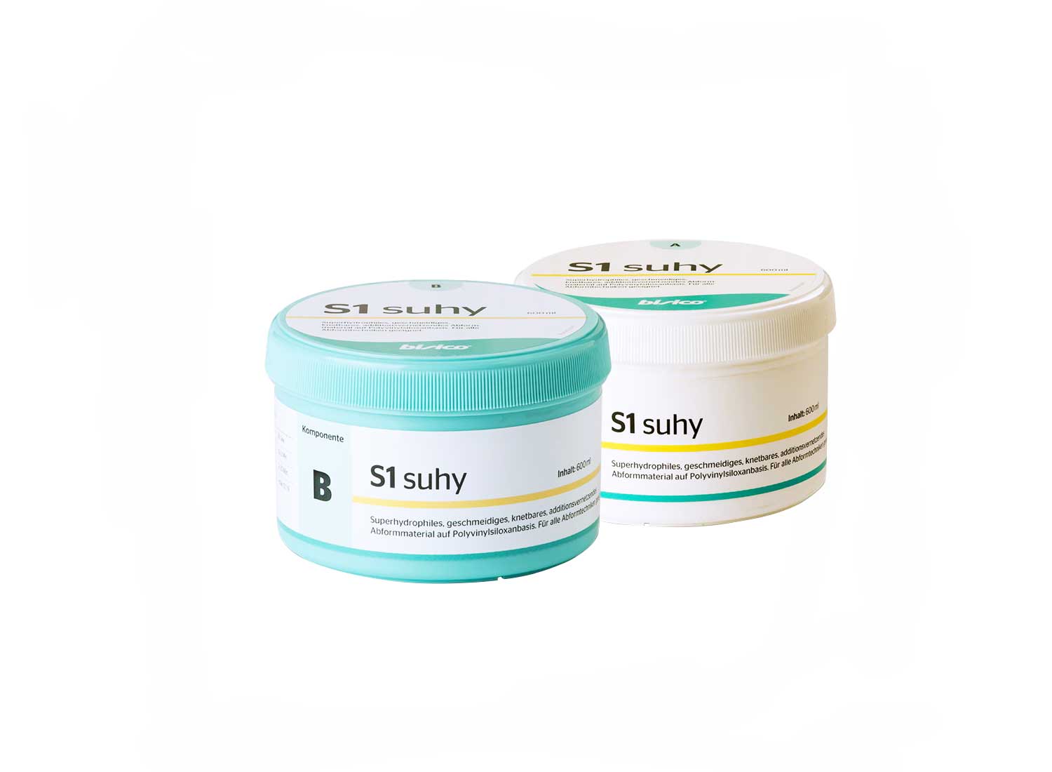 پوتی قالبگیری نرم دندان S1 Suhy Soft Kneadble Putty برند Bisico