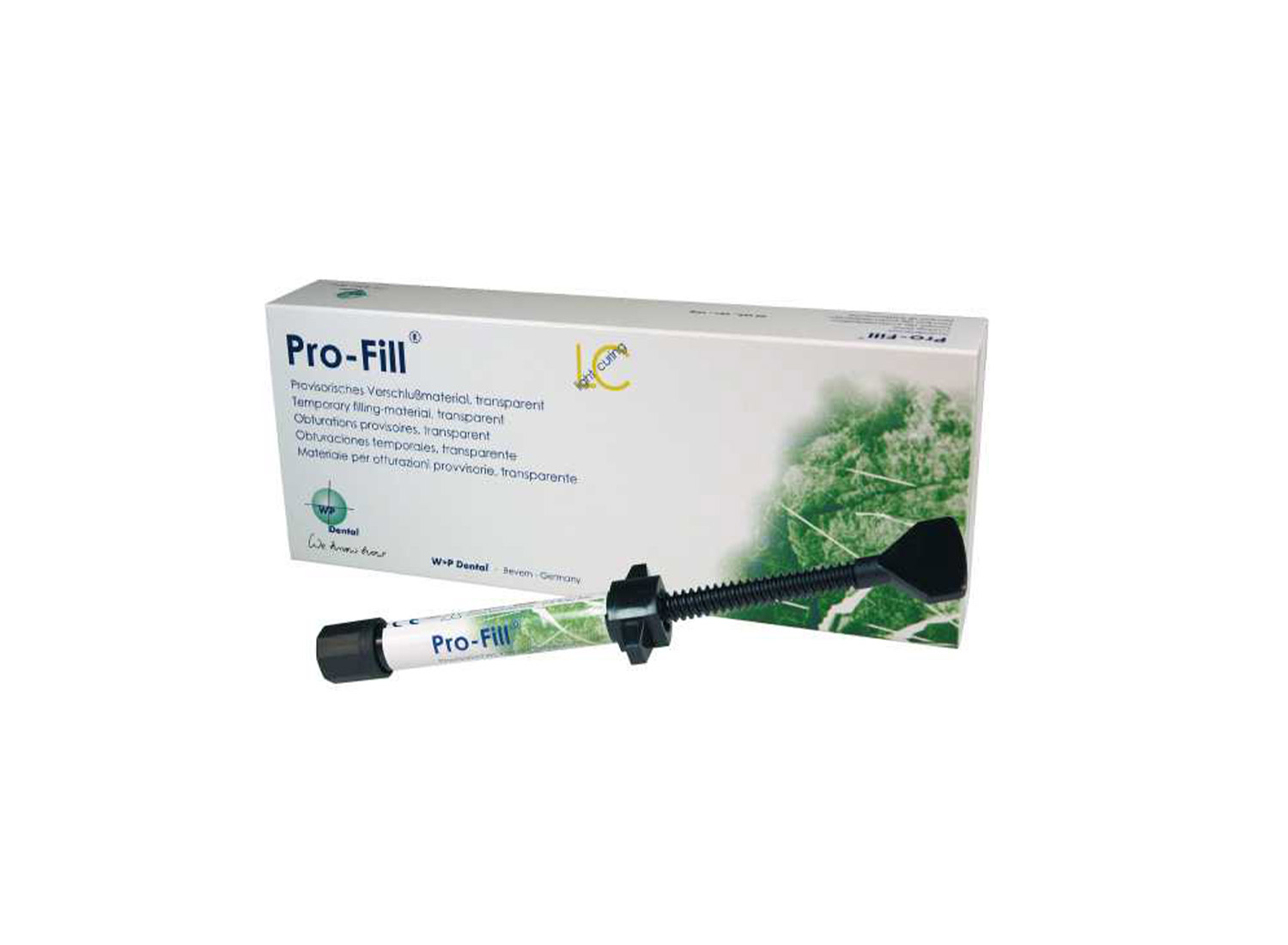 خمیر پانسمان موقت لایت کیور Pro-Fill سرنگ 9 گرمی برند WP