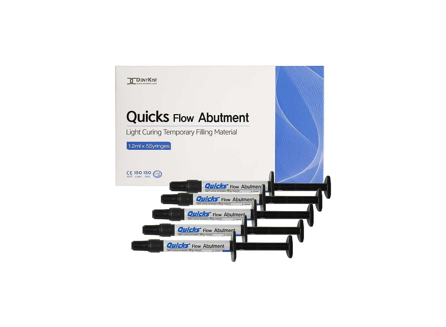 پانسمان اباتمنت Quicks Flow Abutment حجم 6 میلی لیتر برند DentKist