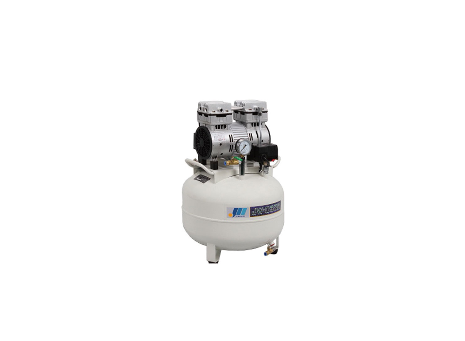 کمپرسور اویل فری دندانپزشکی تک یونیت مدل JW-032B برند Junwei Dental
