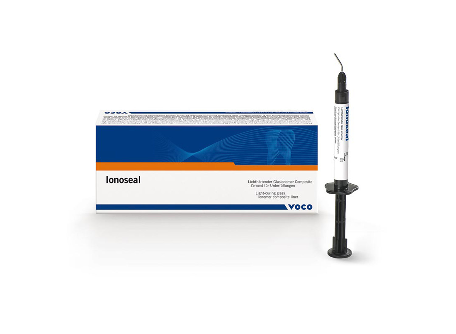 باندینگ نسل پنجم لایت کیور LonoSeal سرنگ 2.5 گرمی برند VOCO