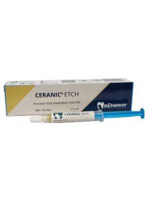 |ژل اسید اچ 9% Ceranic Etch سرنگ 2.5 میلی لیتری برند نیک درمان