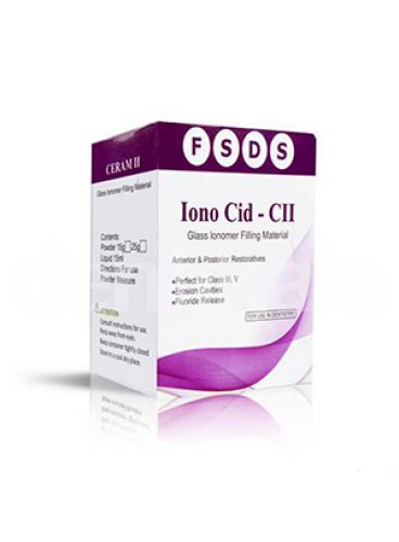 |گلاس آینومر ترمیمی IONOCID-C II برند FSDS