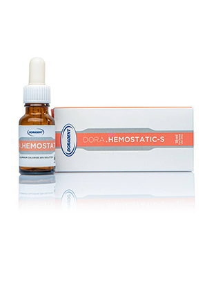 محلول انعقاد خون 25٪ Dora Hemostatic-S بطری 18 میلی لیتری برند Doradent