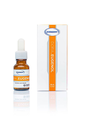 مایع اوژنول دندانپزشکی گرید USP/B بطری 18 میلی لیتری برند Doradent