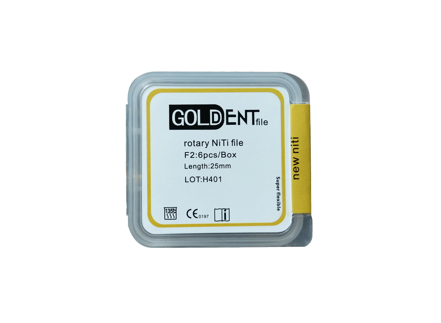 فایل روتاری پروتیپر بسته 6 عددی برند Golddent