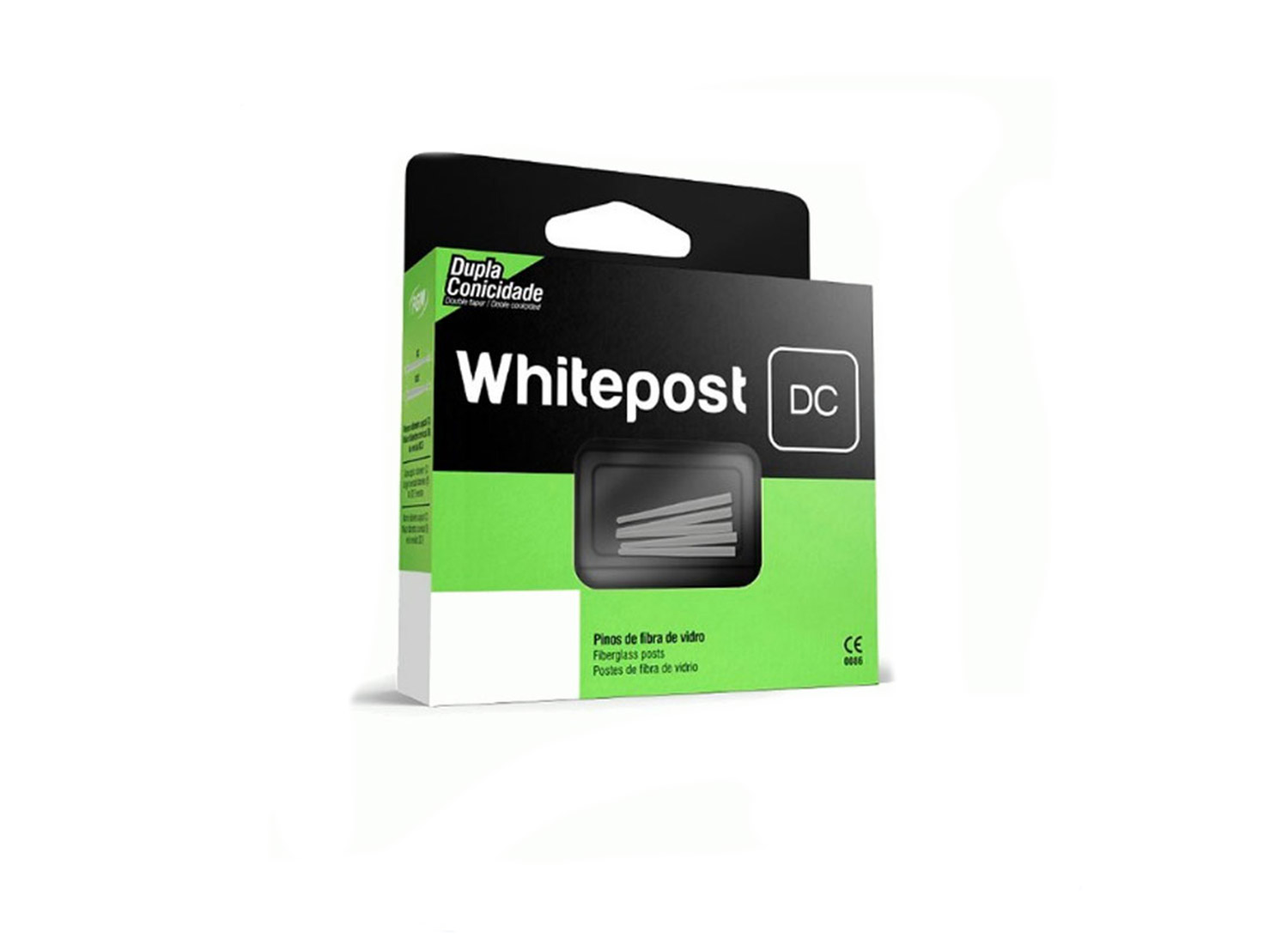 کیت پست فایبر گلاس White Post DC With drill  برند FGM