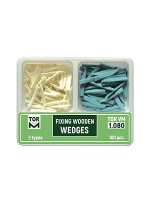 |وج چوبی آناتومیک Fixing Wooden بسته 100عددی TORVM