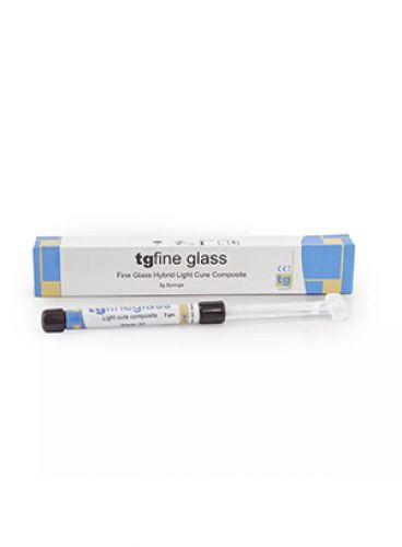 |کامپوزیت میکروهیبرید لایت کیور tgfine glass سرنگ 3 گرمی برند TG