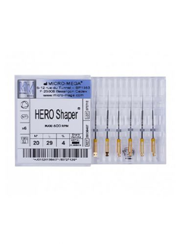 |فایل روتاری Hero Shaper بسته 6 عددی برند Micro Mega