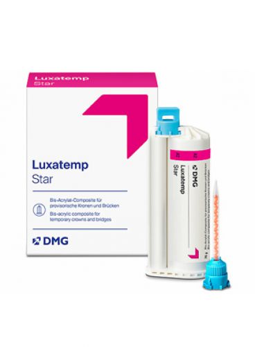 |کامپوزیت موقت کراون و بریج Luxtatemp Star کارتریج 76 گرمی برند DMG Dental
