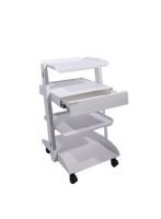 سرویتور سه طبقه فلزی کشودار کوچک مدل SD1 برند نوید اکباتان