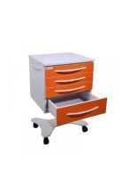 روتور دندانپزشکی 4 کشو تمام MDF با درب های گلاس RGX برند نوید اکباتان