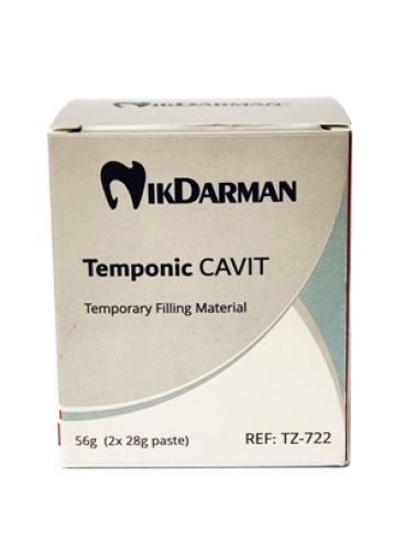 |خمیر پانسمان موقت Temponic CAVIT قوطی 56 گرمی برند نیک درمان
