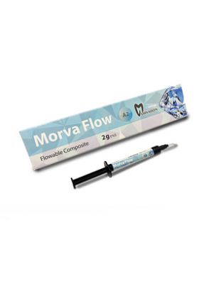 |کامپوزیت هیبریدی لایت کیور فلو Morva Flow سرنگ 2 گرمی برند مروابن