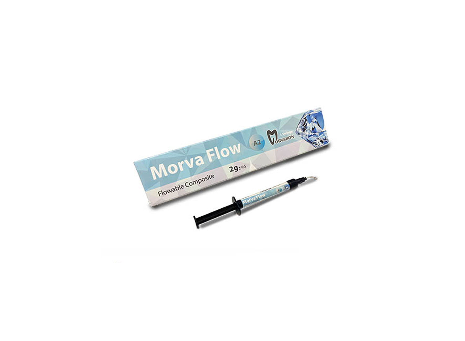 کامپوزیت لایت کیور فلو Morva Flow سرنگ 2 گرمی برند مروابن