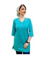 اسکراب زنانه ساده رنگی برند شکوه دندان