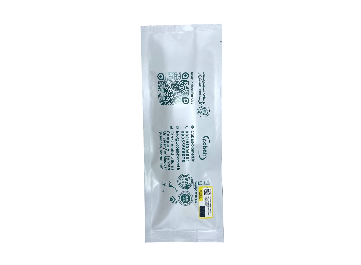 ژل گلیسرین دندانپزشکی OxyBar سرنگ 5 گرمی برند Cobalt