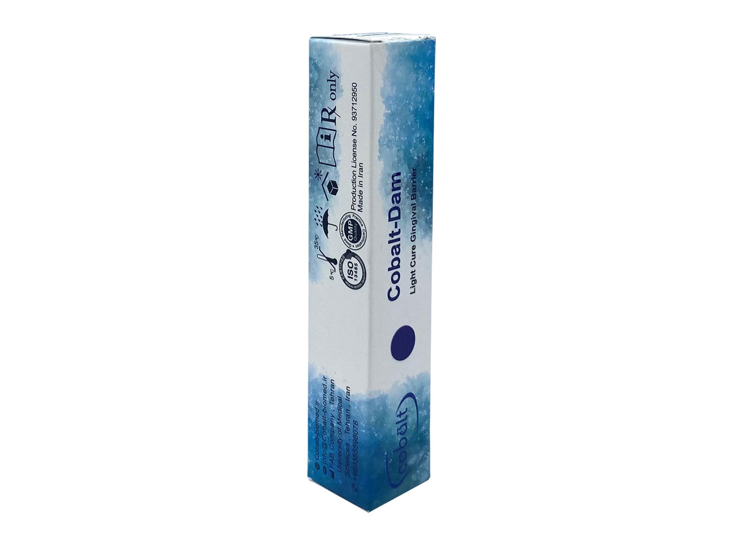 رزین محافظ لثه Cobalt-Dam سرنگ 2 گرم برند Cobalt
