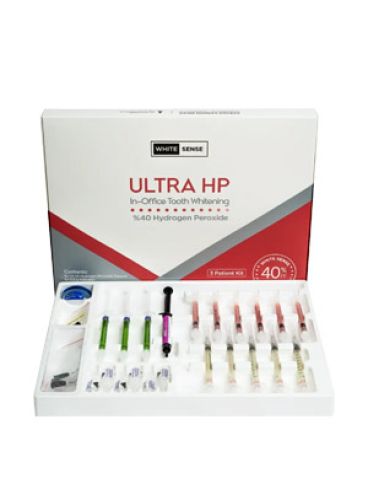 |کیت بلیچینگ دندان PF (سه بیماره) 40 درصد مدل ULTRA HP OFFICE برند WHITE SENSE