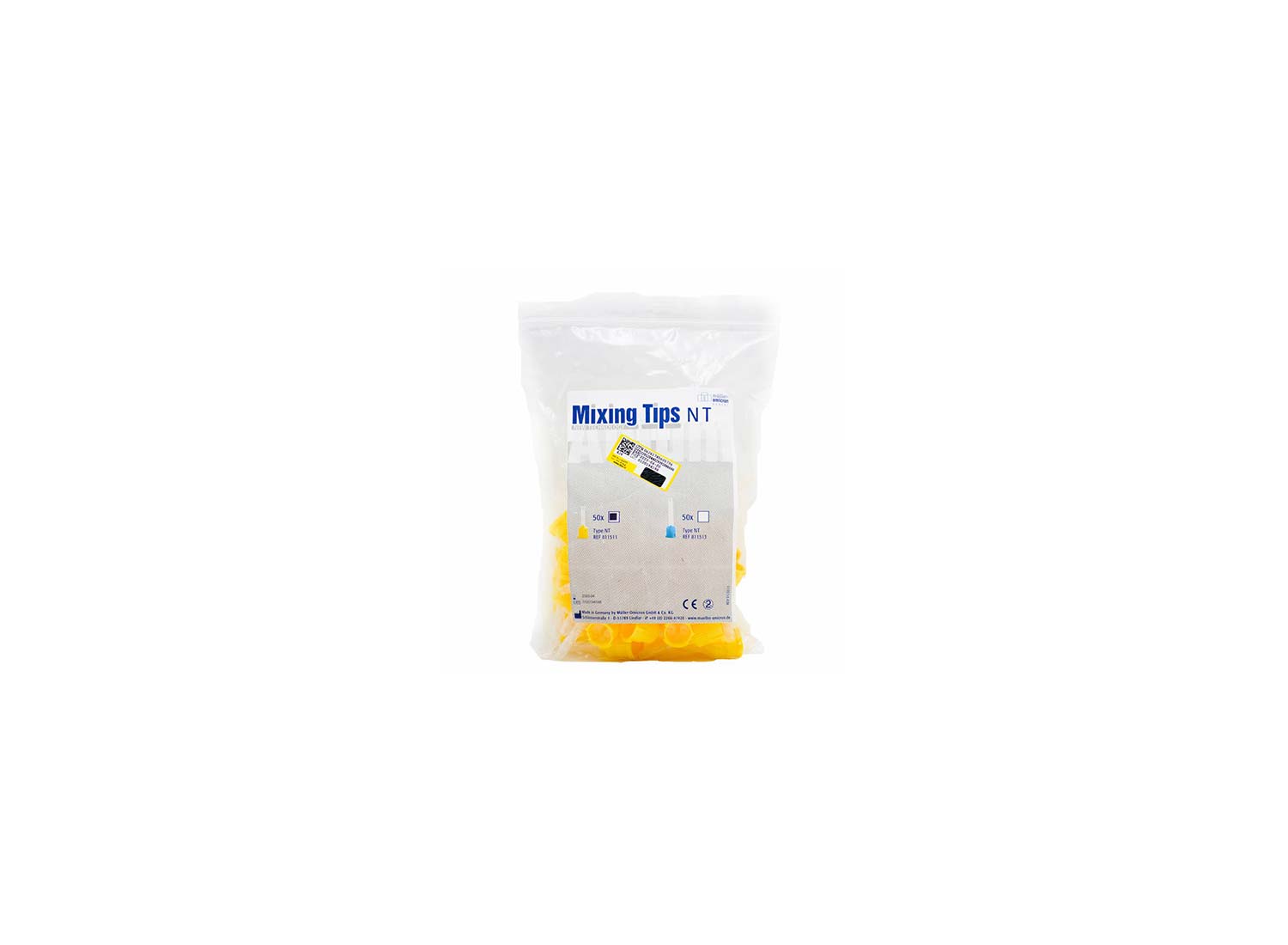 سری میکسر دندانپزشکی بسته 50 عددی برند Muller-Omicron