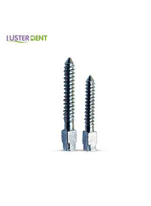 پین داخل کانال استیل Stainless Steel Screw Post برند Lusterdent
