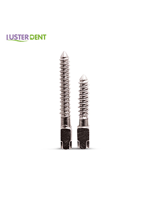 پین داخل کانال تیتانیوم Titanium Screw Post برند Lusterdent
