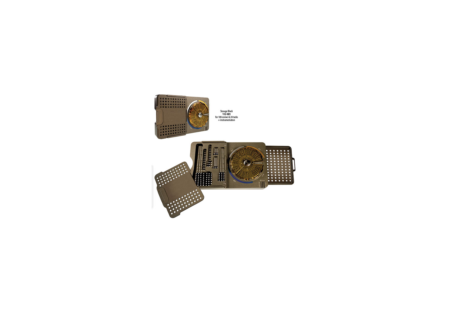 نگهدارنده ابزار ارتودنسی SCREW BLOCK برند GBR