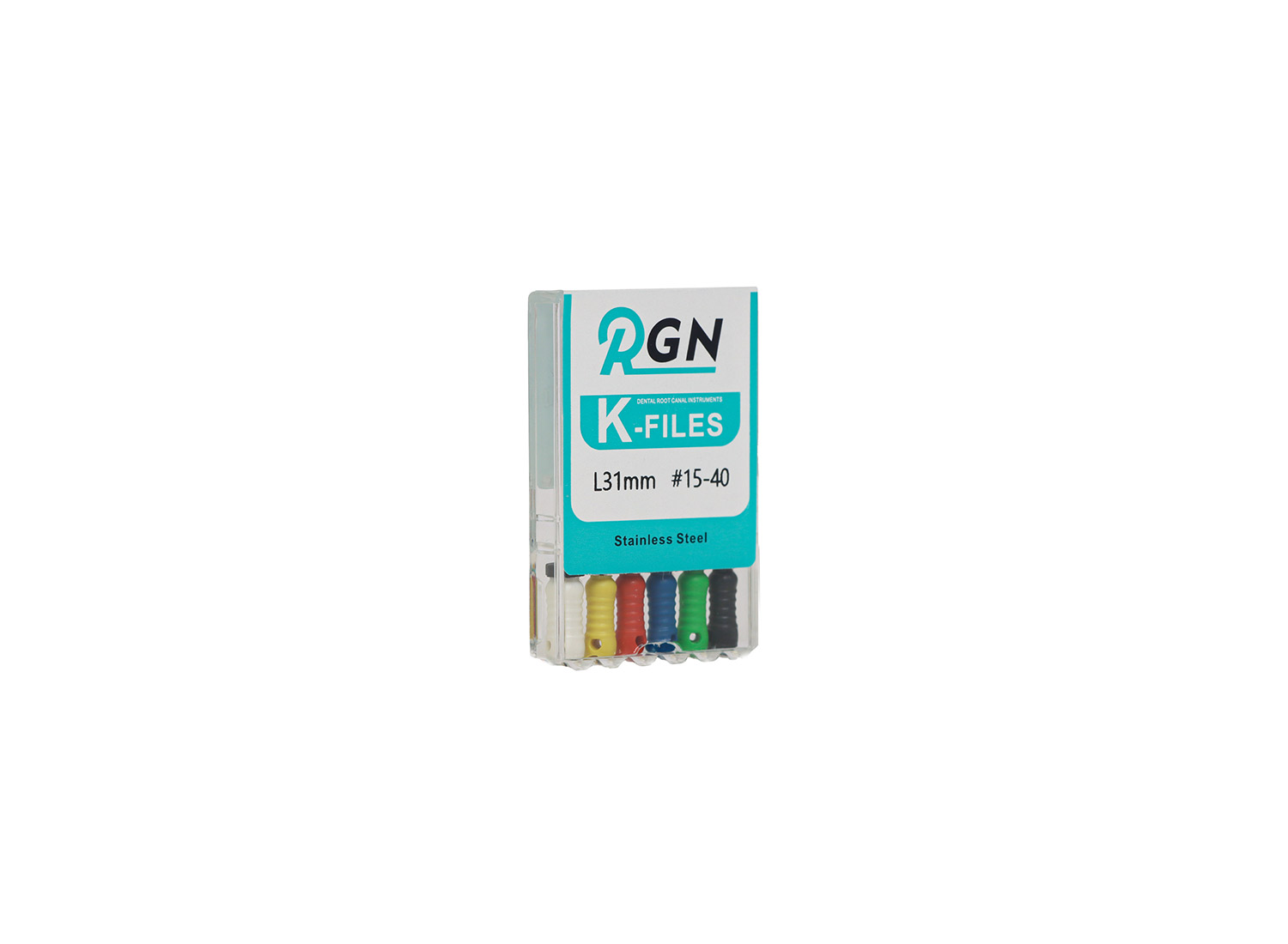 فایل دستی K FILE طول 25 و 31 میلی متر بسته 6 عددی برند RGN