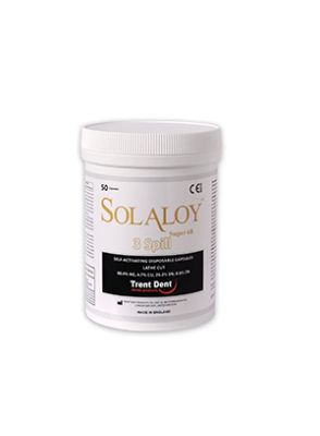 |آمالگام کپسولی Solaloy Super 68 بسته 50 عددی برند Trent dent