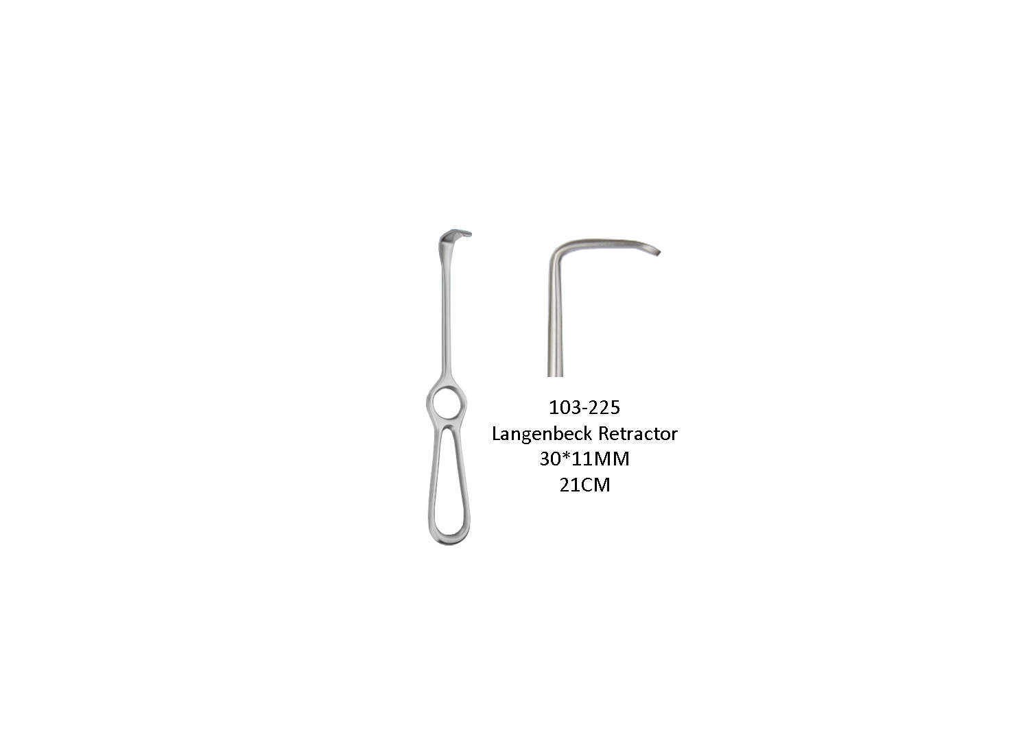 رترکتور بافت langenbeck retractor برند AR Instrumed