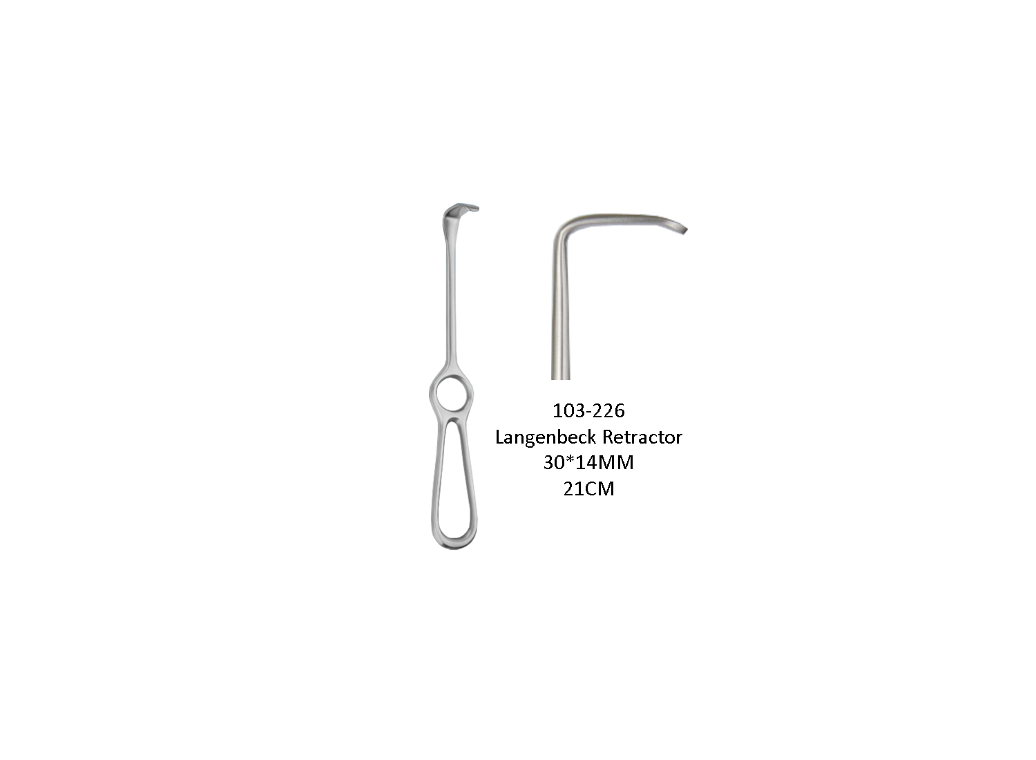 رترکتور بافت langenbeck retractor برند AR Instrumed