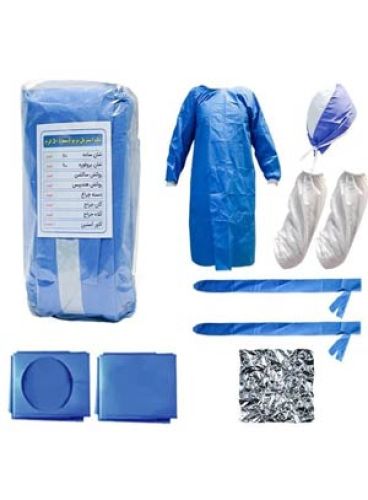 |پک استریل جراحی ایمپلنت دندان نیمه پریو بسته 20 عددی برند هرود طب