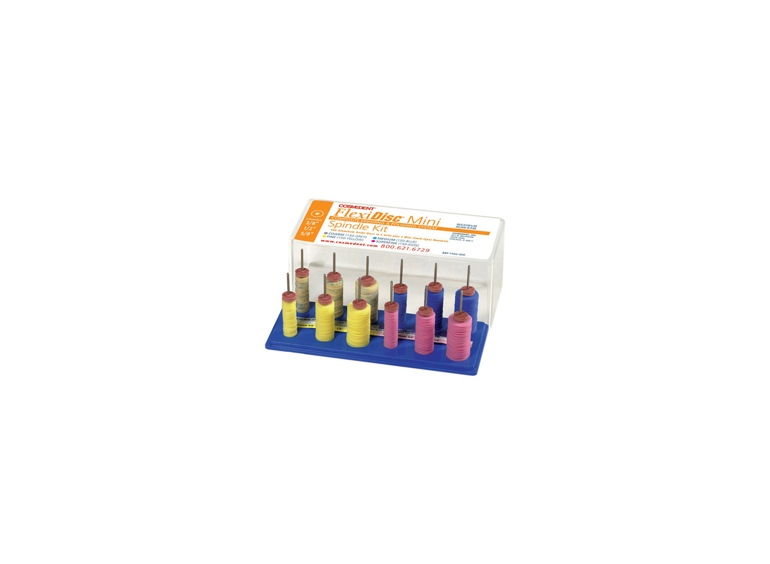 کیت دیسک پرداخت کامپوزیت FlexiDisk Mini برند Cosmedent