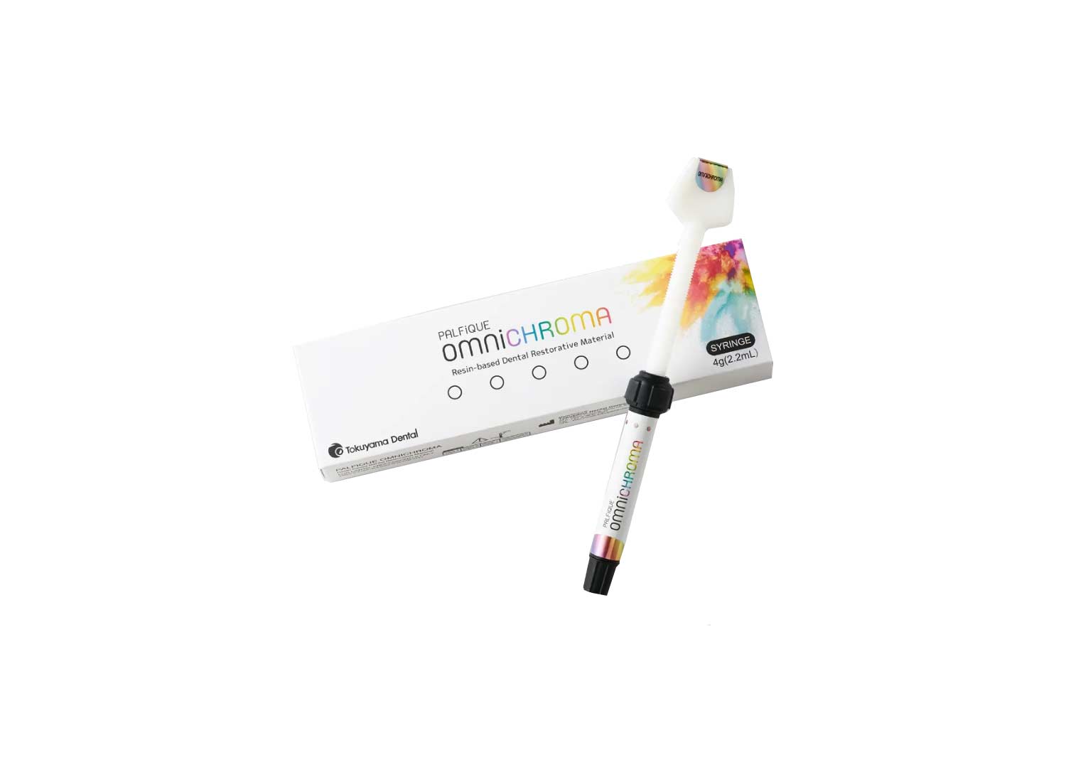 کامپوزیت Palfique Omnichoroma  و بلاکر برند Tokuyama