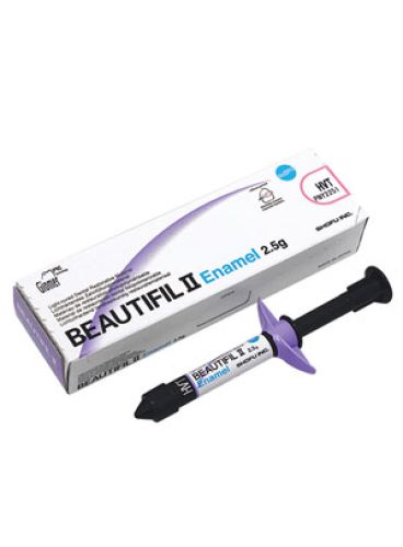 |کامپوزیت انامل Beautifil II  سرنگ 2.5 گرمی برند Shofu